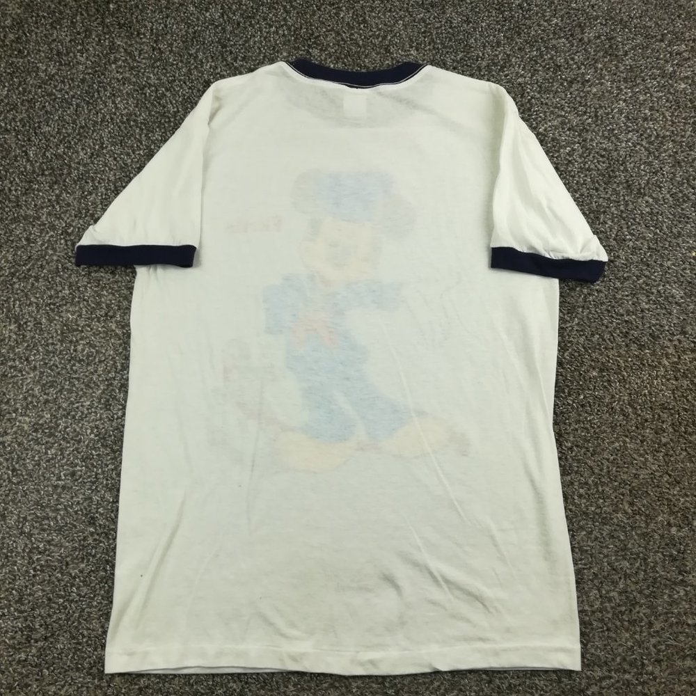 Vintage Mickey Mouse Florida T-Shirt Sailor Nautical Sailing Sherry Mens Large - Picture 5 of 11